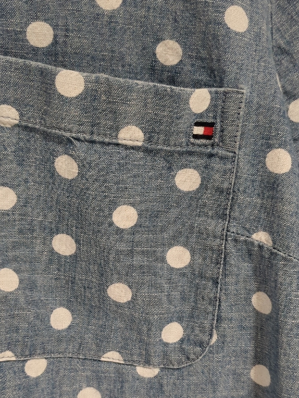 Tommy Hilfiger Women's Camp Shirt - Picture 3 of 5